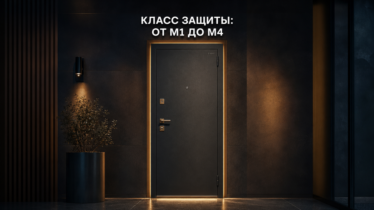 Классы взломостойкости входных дверей: полный гид от М1 до М4 по ГОСТ