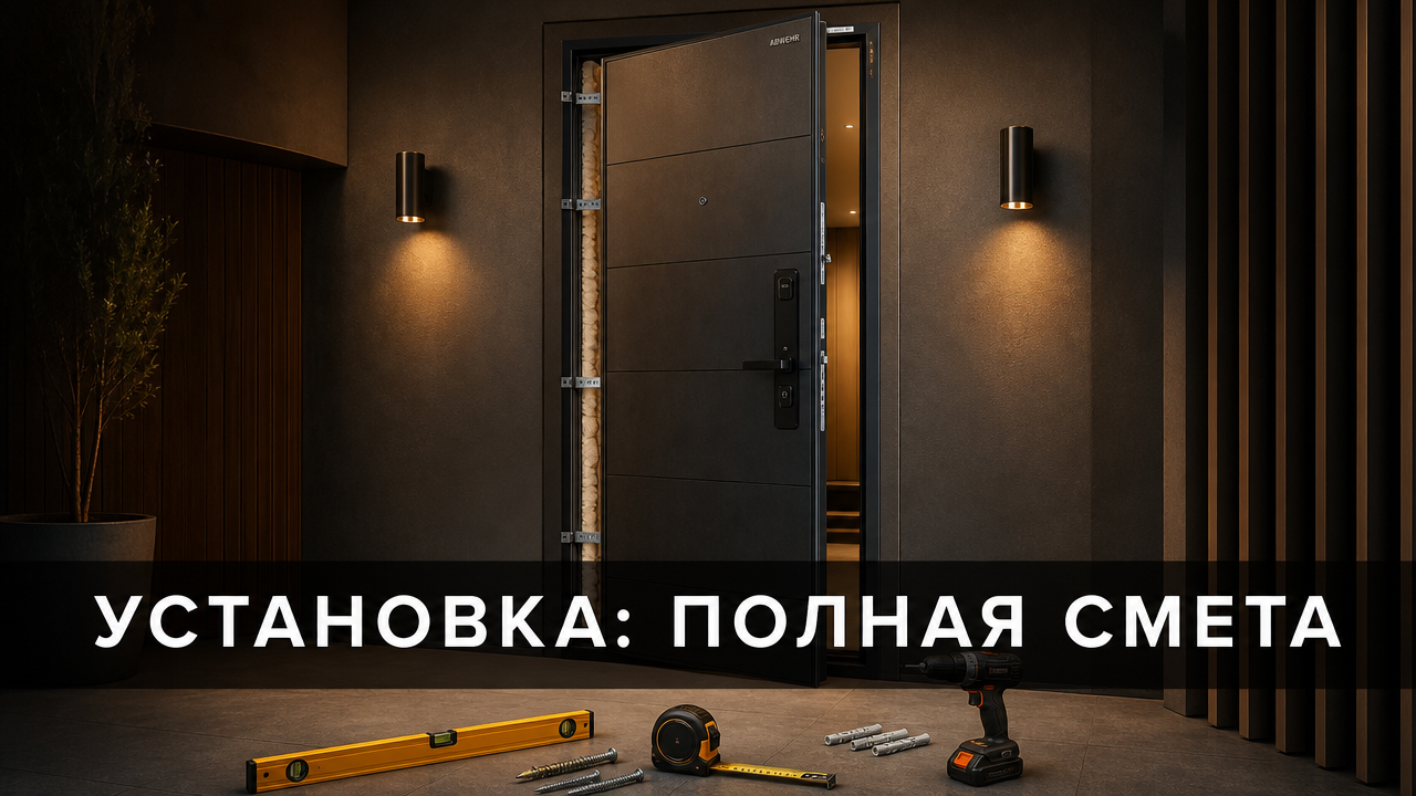 Установка входной двери: полная смета, этапы и 5 критичных ошибок монтажа