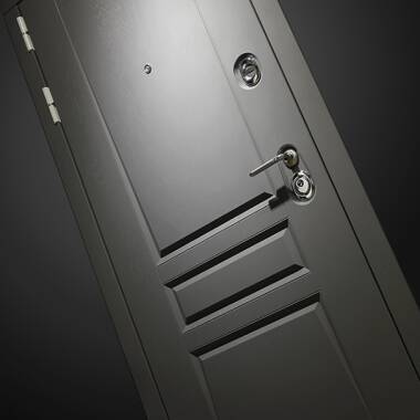 Входная дверь Платинум 33 - Белый софт