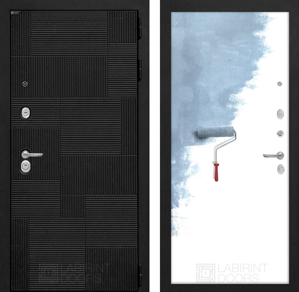 Входная дверь Пазл 28 - Грунт под покраску